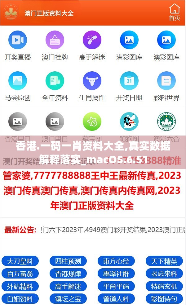 香港.一码一肖资料大全,真实数据解释落实_macOS.6.51