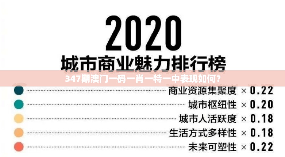 347期澳门一码一肖一特一中表现如何？